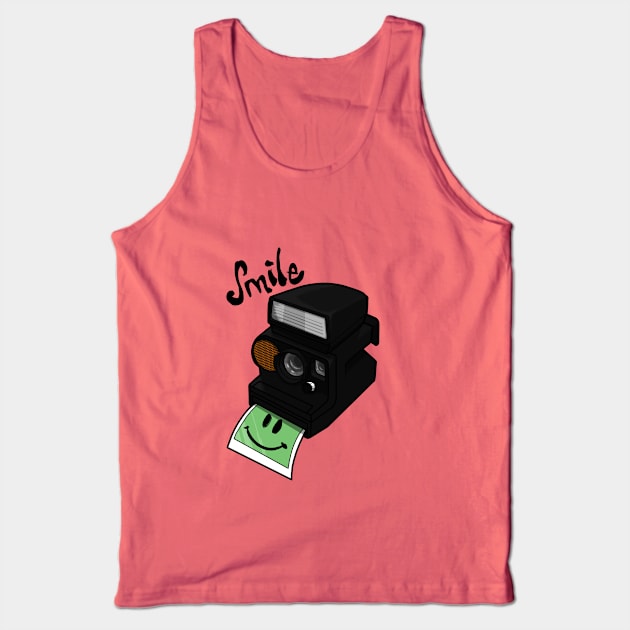 Smile! Tank Top by Zo8o